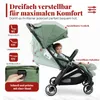 Sekey Kinder Buggy Reise Kinderwagen bis 22 kg verstellbare Produktbild-Vorschau 3