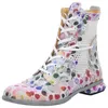 Simen Schnürstiefeletten Damen 32303131383539 Bunt 39 EU Produktbild-Vorschau 8