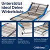 CUBEsleep 7-Zonen Pure KF Lattenrost 120 x 210 cm Kopf- und Produktbild-Vorschau 4