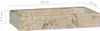 vidaXL Lavabo da parete color crema 38x24x6,5 cm in marmo Anteprima dell’immagine prodotto 10