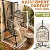 Fauteuil suspendu ELONEO avec support, fauteuil à bascule Voir les images du produit 7