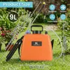 9 L Orange Akku Drucksprüher, Elektrische Gartenspritze mit Produktbild-Vorschau 7