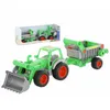 Traktor Wader s prednou lopatou a sklápacím prívesom Náhľad obrázku produktu 1