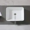 Umywalka Nablatowa Ceramiczna Stawiana Biała Blat Elegancka Podgląd zdjęcia produktu 9