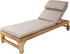 Axi Rama Bain De Soleil En Bois De Teck Avec Coussin | Voir les images du produit 1