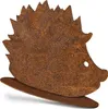 Rostikal Gartendeko Igel Figur 16 cm Rost Dekofigur für Produktbild-Vorschau 1