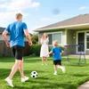 HOMCOM Fußball Rebounder Kickback Tor Rückprallwand Netz Produktbild-Vorschau 8