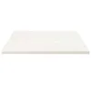vidaXL Tischplatte Weiß 90x90x2,5 cm Massivholz Kiefer Produktbild-Vorschau 2