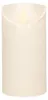 LED Kaars rustiek incl. timer - 7.50x15.00cm - Parelmoer Produktbild-Vorschau 2