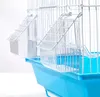 Klatka Dla Ptaków Metalowa Mała 39X23X30Cm Czerwona Podgląd zdjęcia produktu 4
