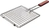 GLÜCKLICHES GRÜN Gitter Grill Quadrat Grillen 22 x 22 cm Produktbild-Vorschau 2
