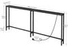 Smalle console tafel met stekkerdoos, console tafel met Productafbeelding-voorbeeld 4