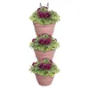 elho Vibia Campana Foret Vertical Pflanzgefäß Dusty Rose L Produktbild-Vorschau 3