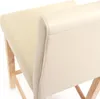 2er-Set Barhocker Barstuhl M37 Kunstleder  creme, helle Produktbild-Vorschau 4