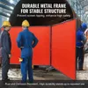 VEVOR Écran de soudage avec cadre, 6' x 8' Écran de rideau Voir les images du produit 5