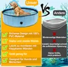 Hundepool 160*30CM PVC Faltbarer Kinderpool Kleber Produktbild-Vorschau 3
