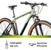 Galano Toxic Mountainbike 29 Zoll schwarz/beige 48 cm Produktbild-Vorschau 4