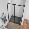 140X200cm Duschkabine Duschabtrennung Dusche Schiebetür 8mm Produktbild-Vorschau 4
