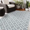 Teppich COLOR 19246/969 SISAL Blumen Weiß Weiß 140x200 cm Produktbild-Vorschau 4
