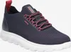 A single navy blue Geox sneaker with red accents is shown against a white background. Produktbild-Vorschau