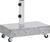vidaXL Stojan na dáždniky svetlosivý 45x25x8,3 cm Granit Náhľad obrázku produktu 4