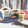 Orion Mug en porcelaine Mug avec bol en porcelaine pour Voir les images du produit 3