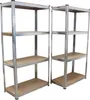 Schwerlastregal 160x80x40 cm 2er Set Lagerregal Kellerregal Produktbild-Vorschau 1