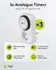 Goobay 55539 Set di 3: Timer analogico, 3 pezzi in scatola, Anteprima dell’immagine prodotto 3
