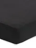 Spannbettlaken Jersey 40/50x80/90cm - Black Produktbild-Vorschau 4