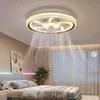 75W Leise Deckenventilator, Kristall Deckenleuchte RGB Produktbild-Vorschau 5