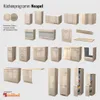 Arbeitsplatte - 100 x 60 x 3,8 cm - Sonoma Eiche – Produktbild-Vorschau 6