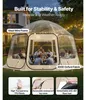SucceBuy Pop-up-Bubble-Zelt, 458 x 432 x 230 cm, Produktbild-Vorschau 3