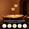 ZMH Hängelampe Boho Pendelleuchte Rattan 1 Flammig Produktbild-Vorschau 5