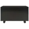 vidaXL Couchtisch Hochglanz-Schwarz 60x60x35 cm Produktbild-Vorschau 4
