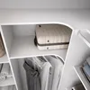 Alanno - Grande Armoire 234x205h cm Blanc, 6 Tiroirs Voir les images du produit 5