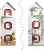 Dřevěný domeček pro panenky LULILO FLORO boho LED Náhled obrázku produktu 16