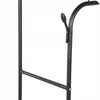 A close-up view of a black metal coat rack. Anteprima dell’immagine prodotto