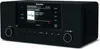 A black TechniSat DigitRadio 574 IR internet radio is shown from the front-left on a white background. Produktbild-Vorschau