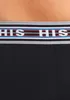 H.I.S. Boxer Boxershorts für Herren 5 -teilig rot Größe L Produktbild-Vorschau 5