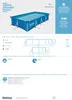 Bestway Frame Pool Steel Pro, odbélníkový, modrý, 400 x 211 Náhled obrázku produktu 16