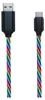 2GO USB Datenkabel "Tricolor" LED-Beleucht. USB-C 3.1  1m Anteprima dell’immagine prodotto 3