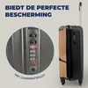 MuchoWow® Koffer Handgepäck Trolley Rollkoffer Kleine Produktbild-Vorschau 3