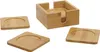 KESPER Sottobicchieri 6 pezzi, ø 10 cm, bambù KESPER 58746 Anteprima dell’immagine prodotto 6