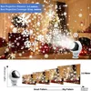LED Weihnachten Schneeflocke Projektor USB Projektorlampe Produktbild-Vorschau 2