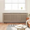 vidaXL MDF Heizkörperverkleidung 205 cm Produktbild-Vorschau 2