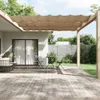 vidaXL Vertikální markýza Taupe 140x800 cm Oxford Fabric Náhled obrázku produktu 1
