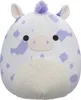 A plush toy horse with purple spots and a fluffy belly. Anteprima dell’immagine prodotto