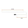 Zilverkleurige LED-lichtslinger met clusterlampjes - 240 Productafbeelding-voorbeeld 4