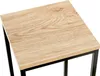 HAKU Blumenständer Beistelltisch Eiche natur, schwarz  - Produktbild-Vorschau 4