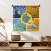 MuchoWow® Wandteppich Wandbehang Van Gogh - Collage - Produktbild-Vorschau 6